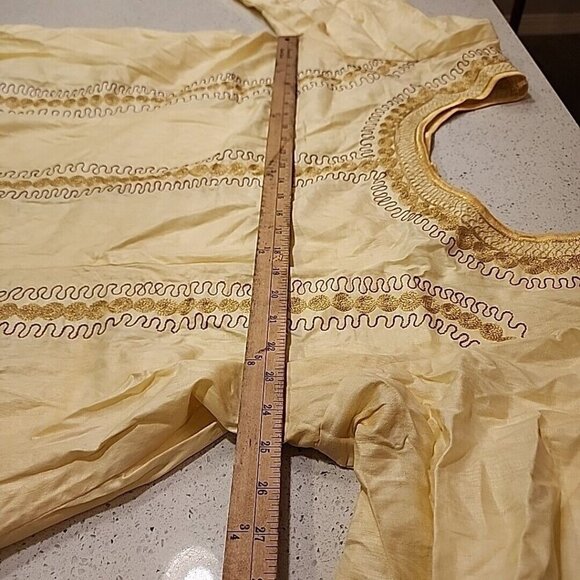 New Dubai Moroccan Islamic Kaftan Beach Arabic Modern Mix Embroidery Authentic - Picture 7 of 7